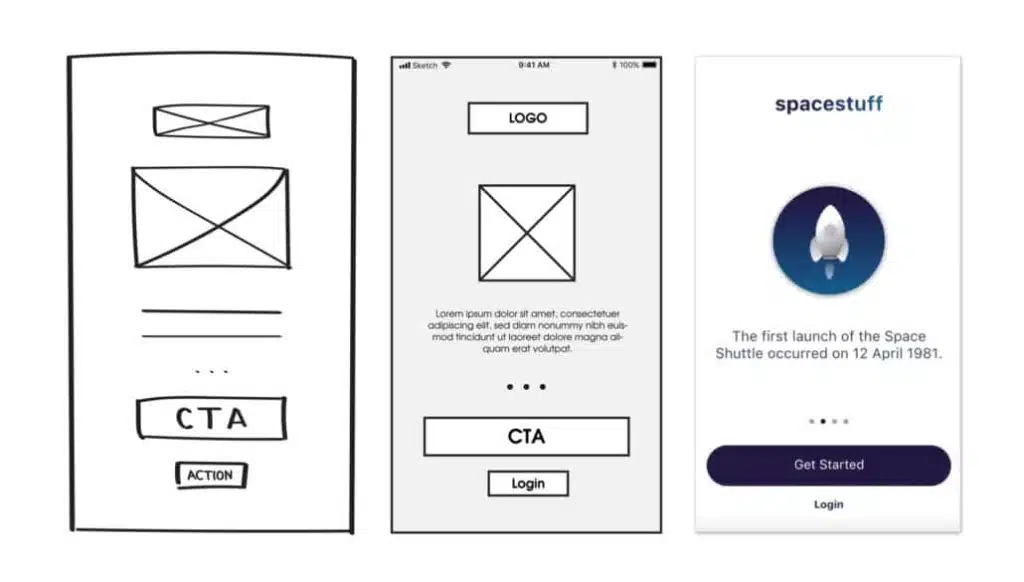 Création de Maquettes et Wireframes en Tunisie