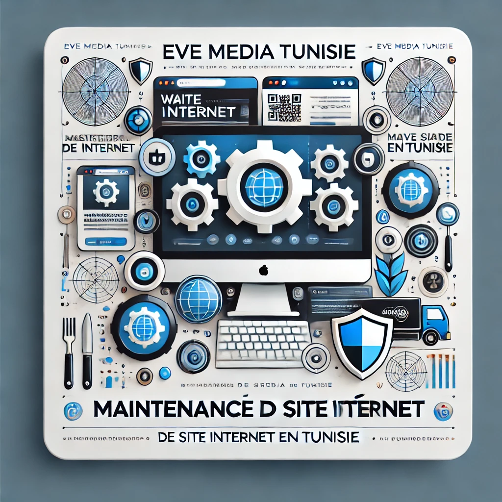 Maintenance de site internet en Tunisie par Eve Media - Sécurité et optimisation web